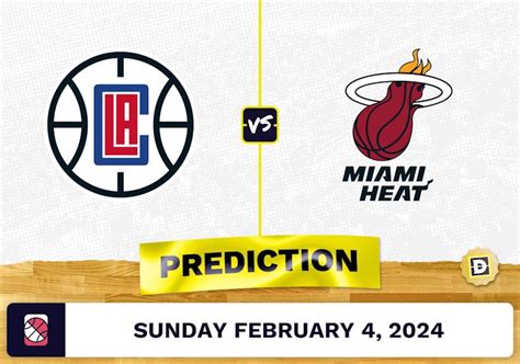 Los Angeles Clippers vs. Miami Heat Prediction, Odds, NBA.